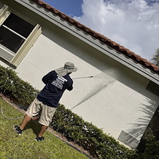 Pressure-washing-of-driveway-pool-patio-and-home-in-prestigious-Bay-Hill-Estates-in-Palm-Beach-Gardens-FL-33412 0